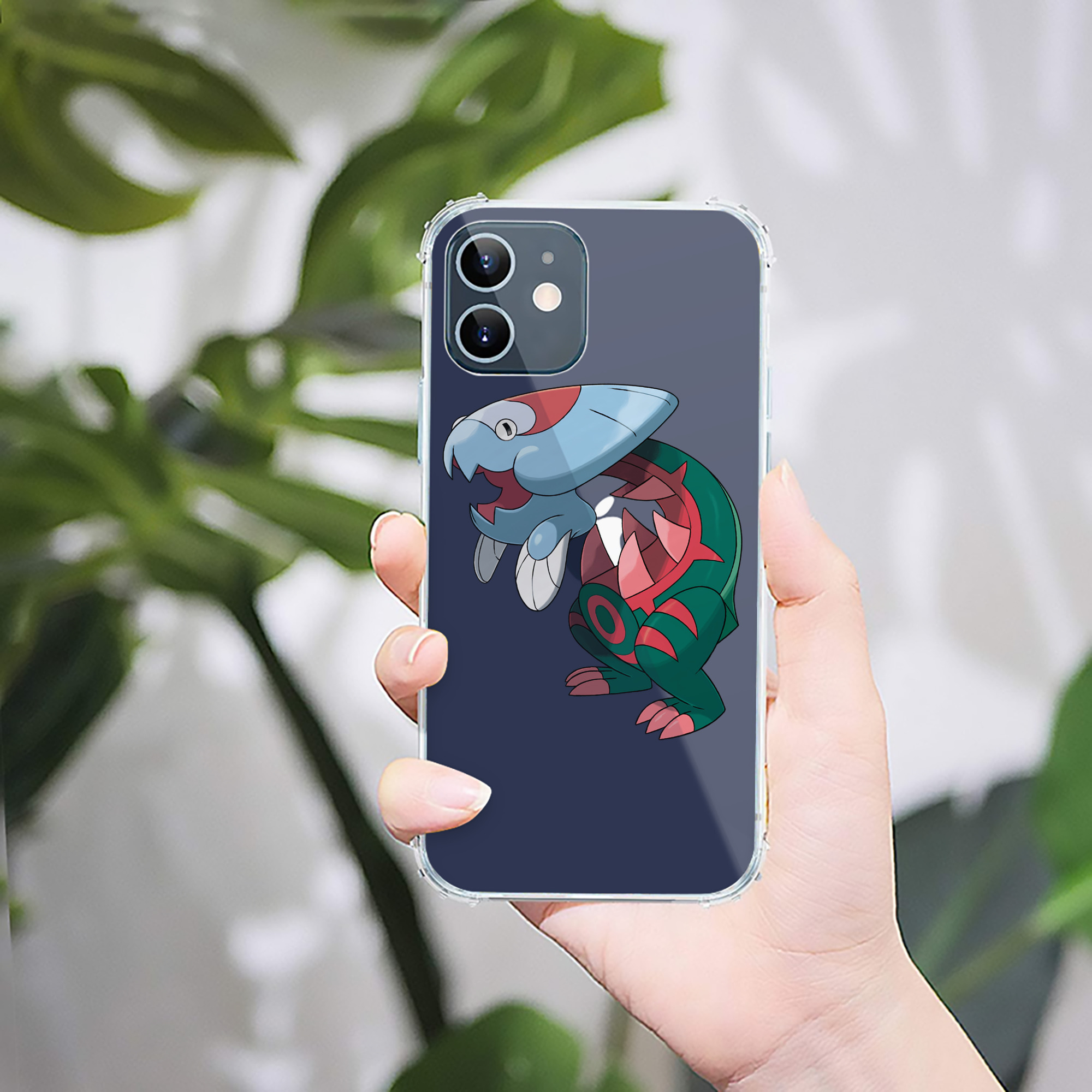 （画像用） ポケットモンスター Pokémon 【iPhone 12シリーズ対応】透明スマホケース（クリアソフトケース）
